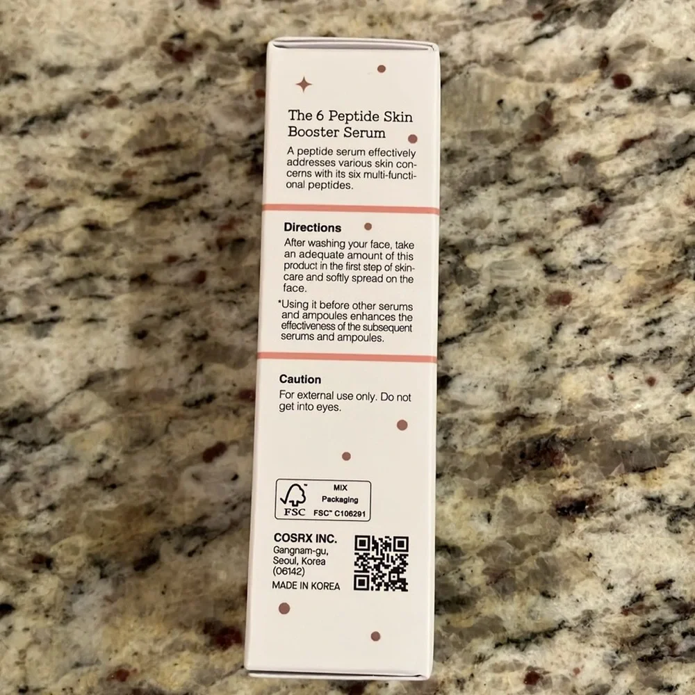 COSRX The 6 Peptide Skin Booster Serum ULTA Happy Birthday Edition New